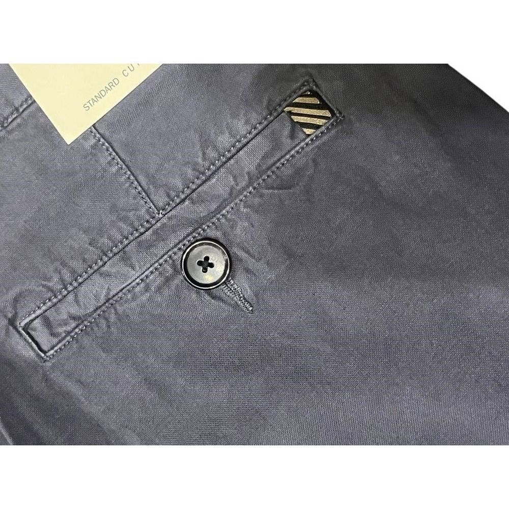 Men's Billy Reid Pima Cotton 5 Pocket Strait Chino sz 30 Charcoal New in box